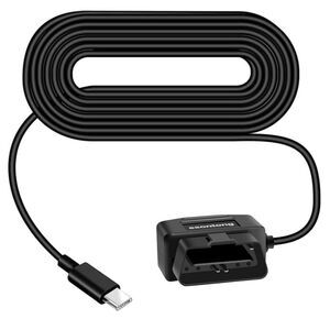 Power Cable For Dash Camera OBD To Type-C USB OBD2 Charger Cable Two Modes NIB